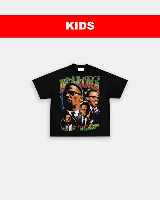 MALCOLM X - KIDS TEE - VIP - GAME CHANGERS TEE