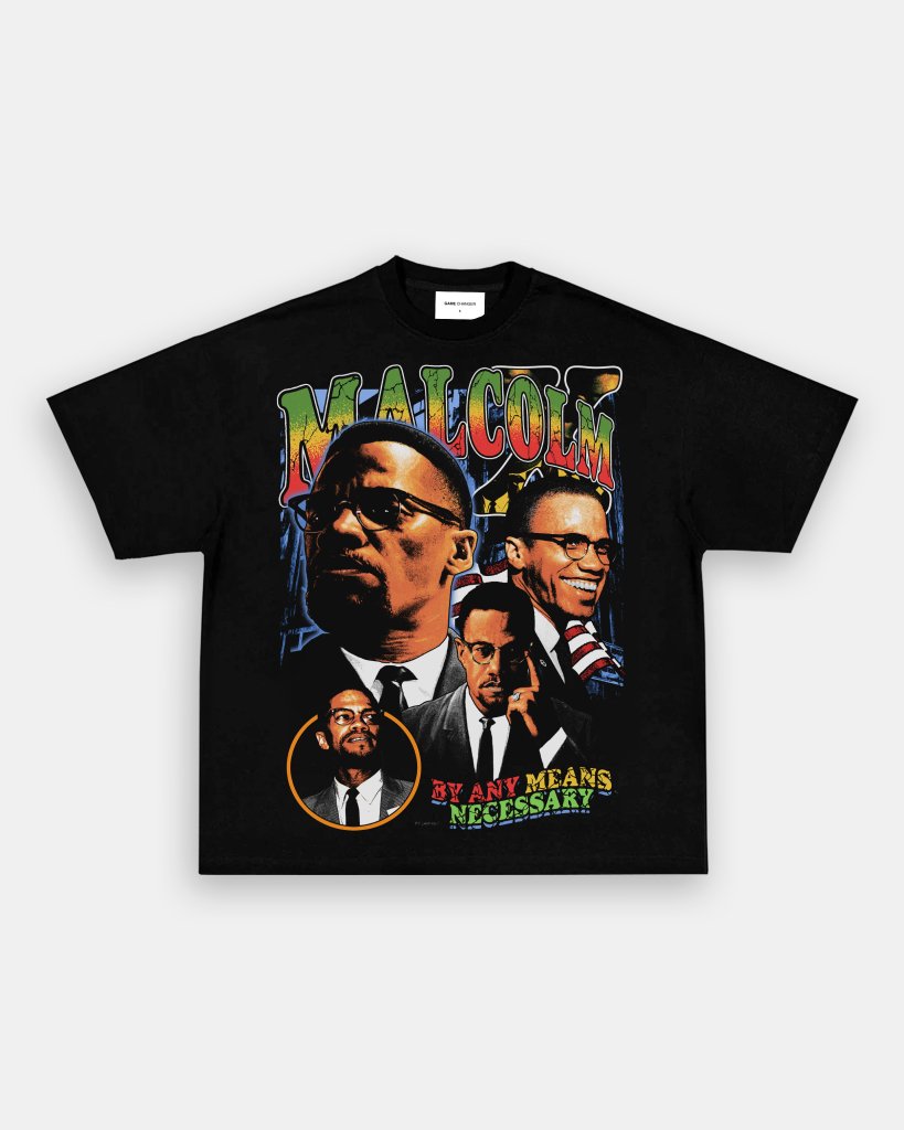 MALCOLM X TEE - VIP - GAME CHANGERS TEE