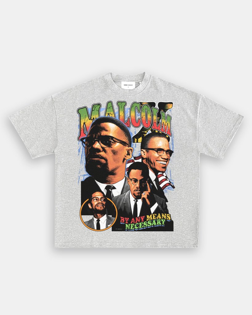 MALCOLM X TEE - VIP - GAME CHANGERS TEE