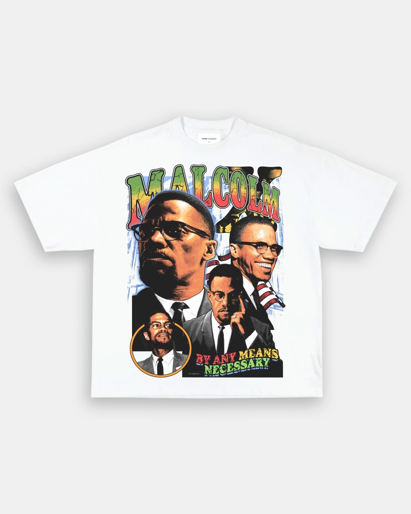 MALCOLM X TEE - VIP - GAME CHANGERS TEE