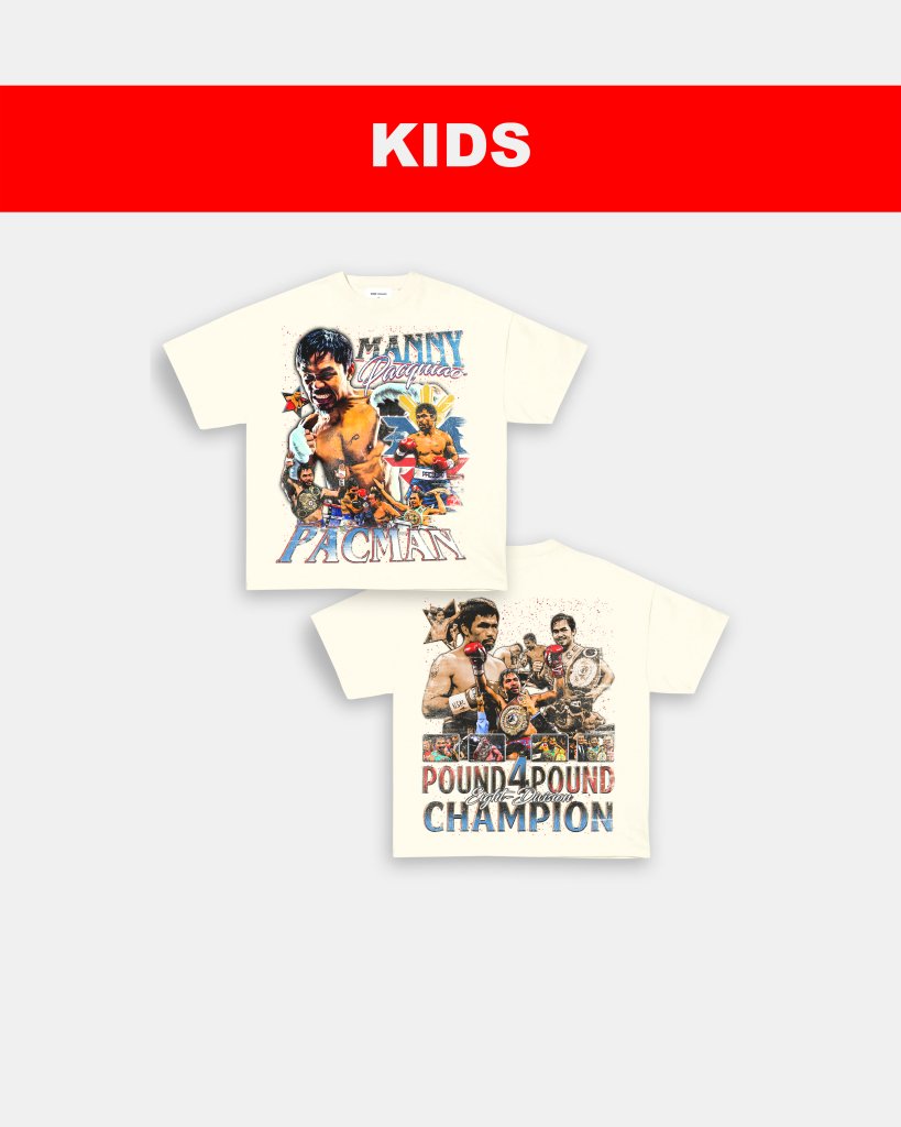 MANNY PACQUIAO - KIDS TEE - [DS] - VIP - GAME CHANGERS TEE
