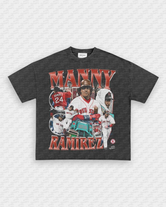 MANNY RAMIREZ TEE - VIP - GAME CHANGERS - GAME CHANGERS GRAPHIC TEE