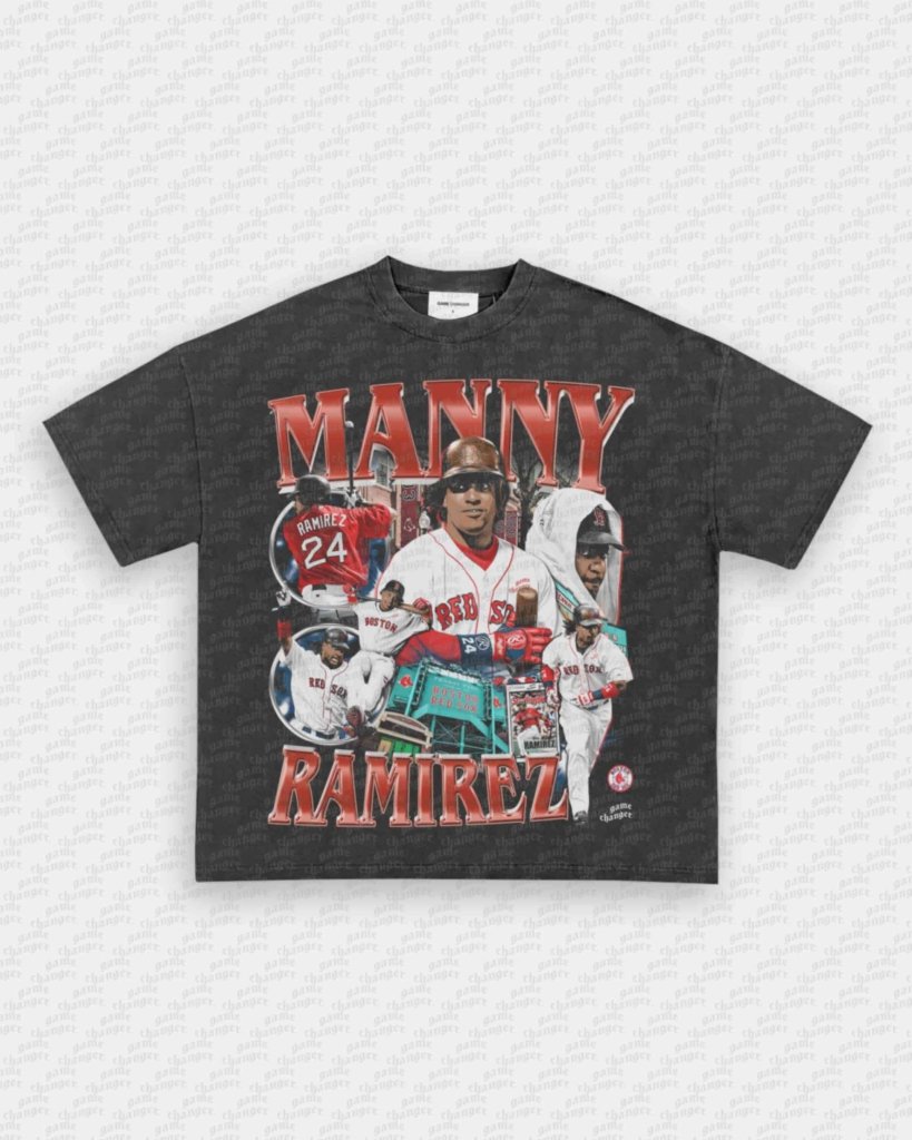 MANNY RAMIREZ TEE - VIP - GAME CHANGERS - GAME CHANGERS GRAPHIC TEE