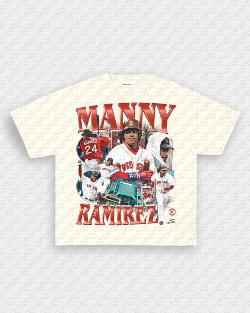 MANNY RAMIREZ TEE - VIP - GAME CHANGERS - GAME CHANGERS GRAPHIC TEE