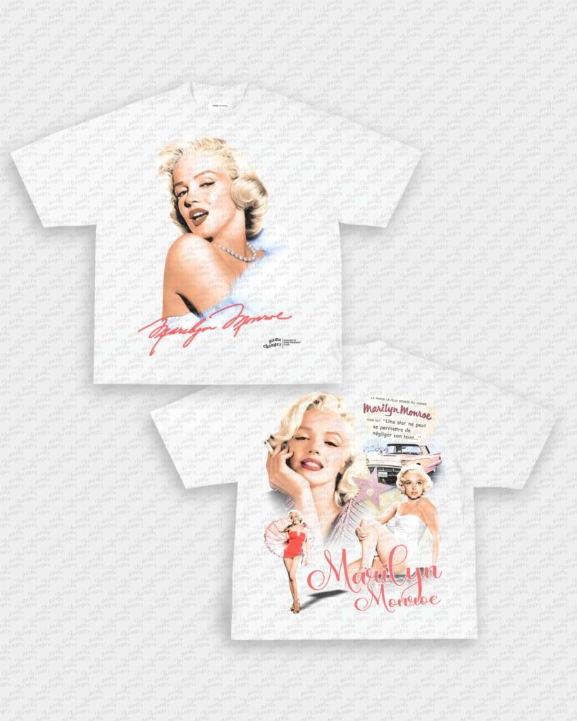 MARILYN MONROE TEE - [DS] - VIP - GAME CHANGERS - GAME CHANGERS GRAPHIC TEE