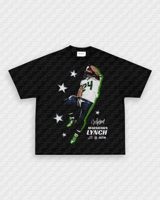 MARSHAWN LYNCH V2 TEE - VIP - GAME CHANGERS - GAME CHANGERS GRAPHIC TEE