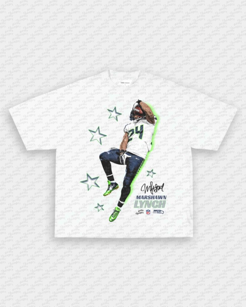 MARSHAWN LYNCH V2 TEE - VIP - GAME CHANGERS - GAME CHANGERS GRAPHIC TEE