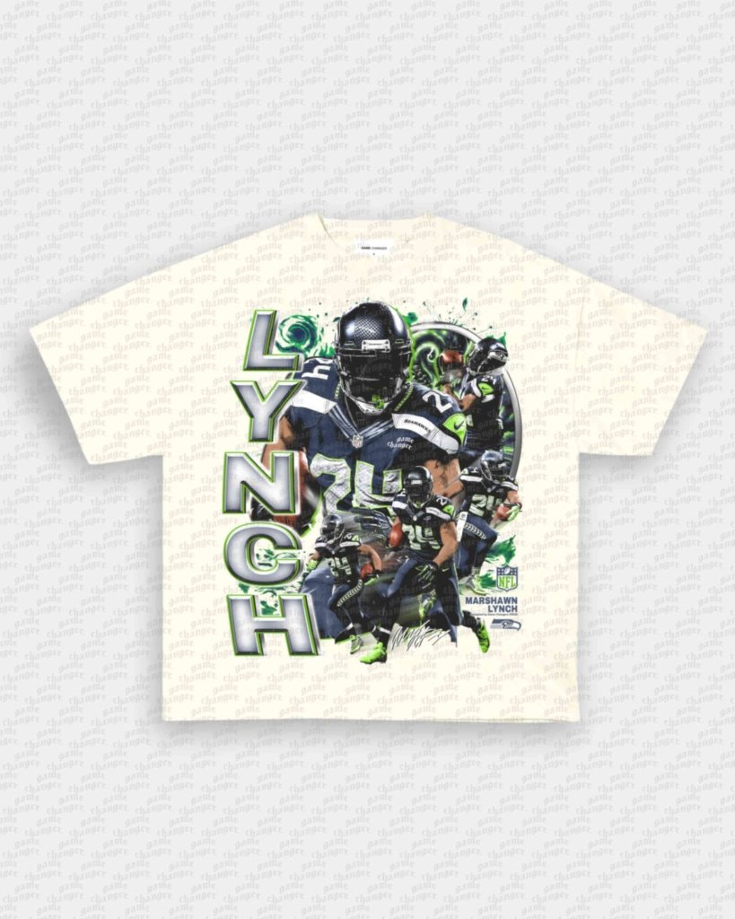 MARSHAWN LYNCH V3 TEE - VIP - GAME CHANGERS - GAME CHANGERS GRAPHIC TEE