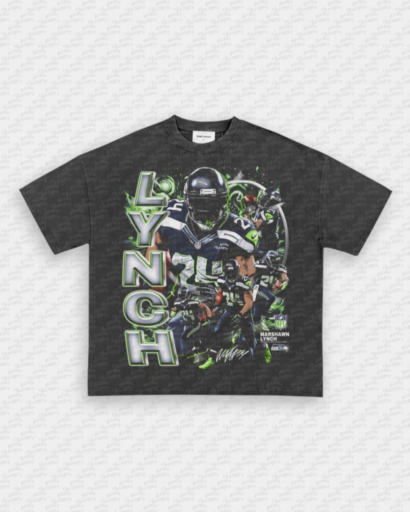 MARSHAWN LYNCH V3 TEE - VIP - GAME CHANGERS - GAME CHANGERS GRAPHIC TEE