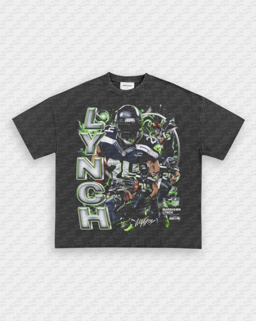 MARSHAWN LYNCH V3 TEE - VIP - GAME CHANGERS - GAME CHANGERS GRAPHIC TEE