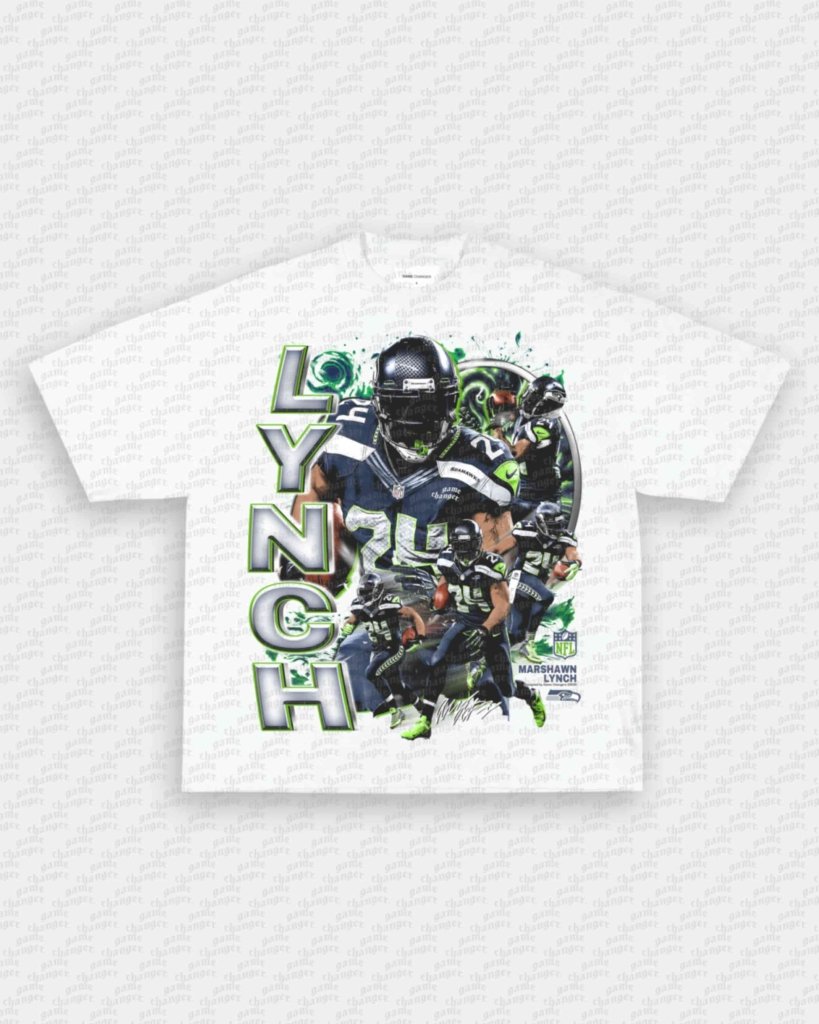 MARSHAWN LYNCH V3 TEE - VIP - GAME CHANGERS - GAME CHANGERS GRAPHIC TEE