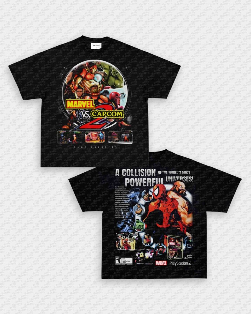 MARVEL VS CAPCOM 2 TEE - [DS] - VIP - GAME CHANGERS - GAME CHANGERS GRAPHIC TEE