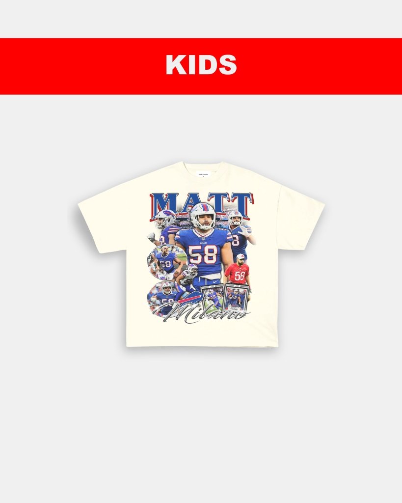 MATT MILANO - KIDS TEE - VIP - GAME CHANGERS TEE