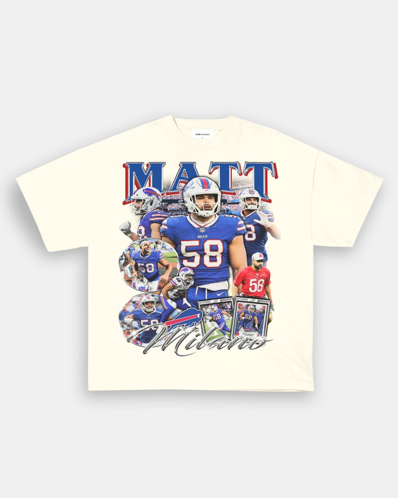 MATT MILANO TEE - VIP - GAME CHANGERS TEE