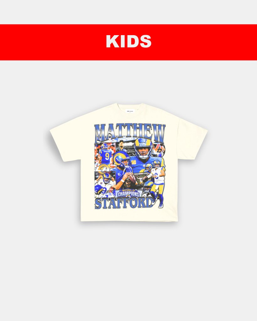 MATTHEW STAFFORD - KIDS TEE - VIP - GAME CHANGERS TEE