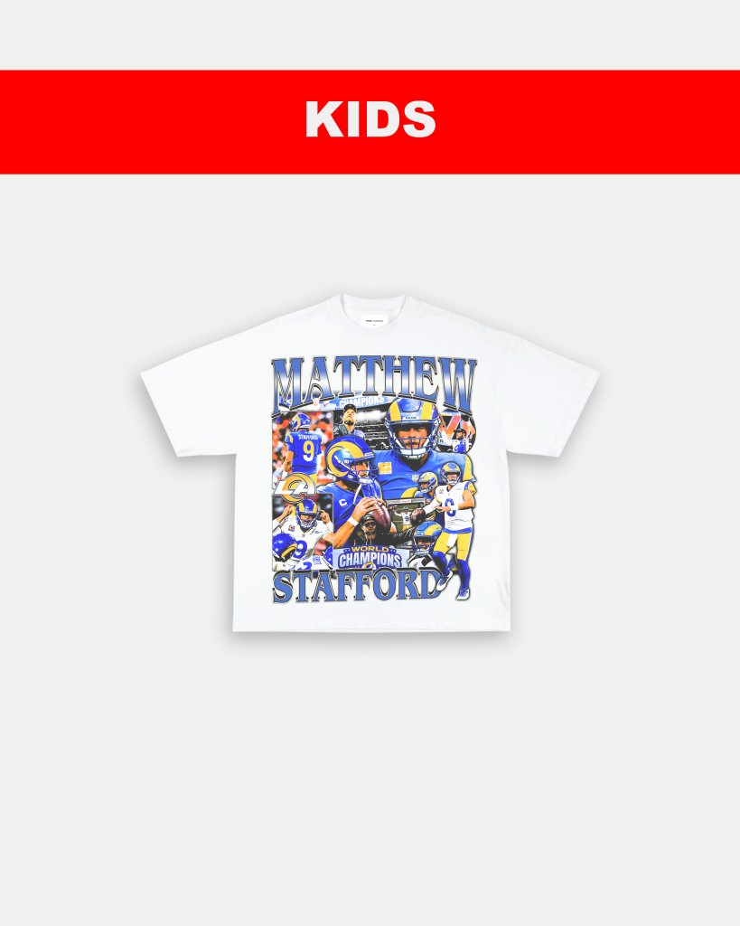 MATTHEW STAFFORD - KIDS TEE - VIP - GAME CHANGERS TEE