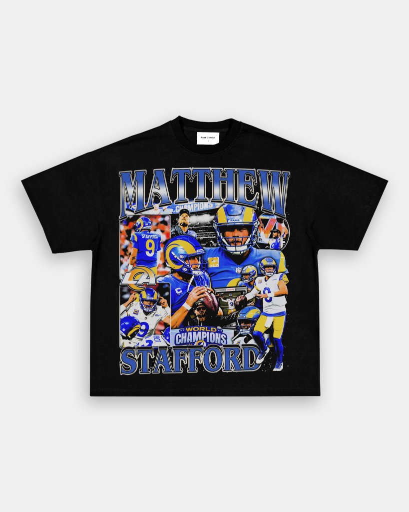 MATTHEW STAFFORD TEE - VIP - GAME CHANGERS TEE