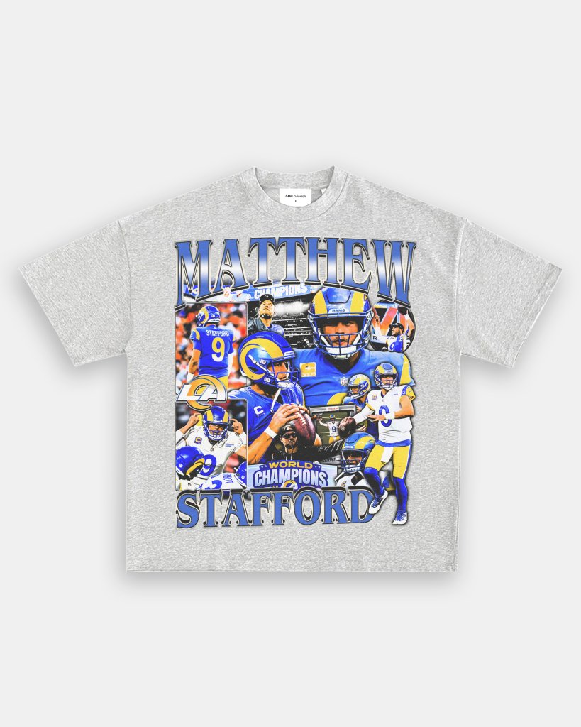 MATTHEW STAFFORD TEE - VIP - GAME CHANGERS TEE