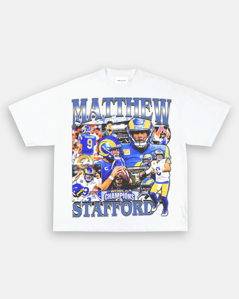 MATTHEW STAFFORD TEE - VIP - GAME CHANGERS TEE