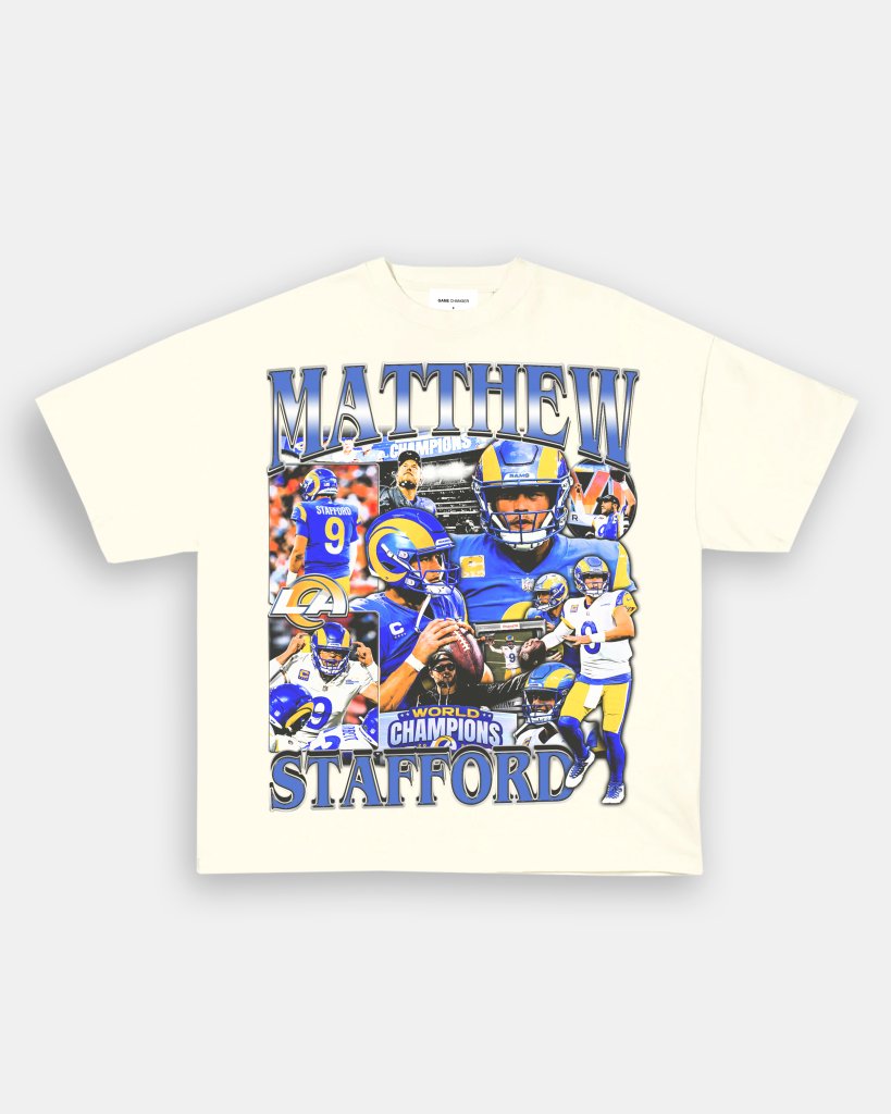 MATTHEW STAFFORD TEE - VIP - GAME CHANGERS TEE