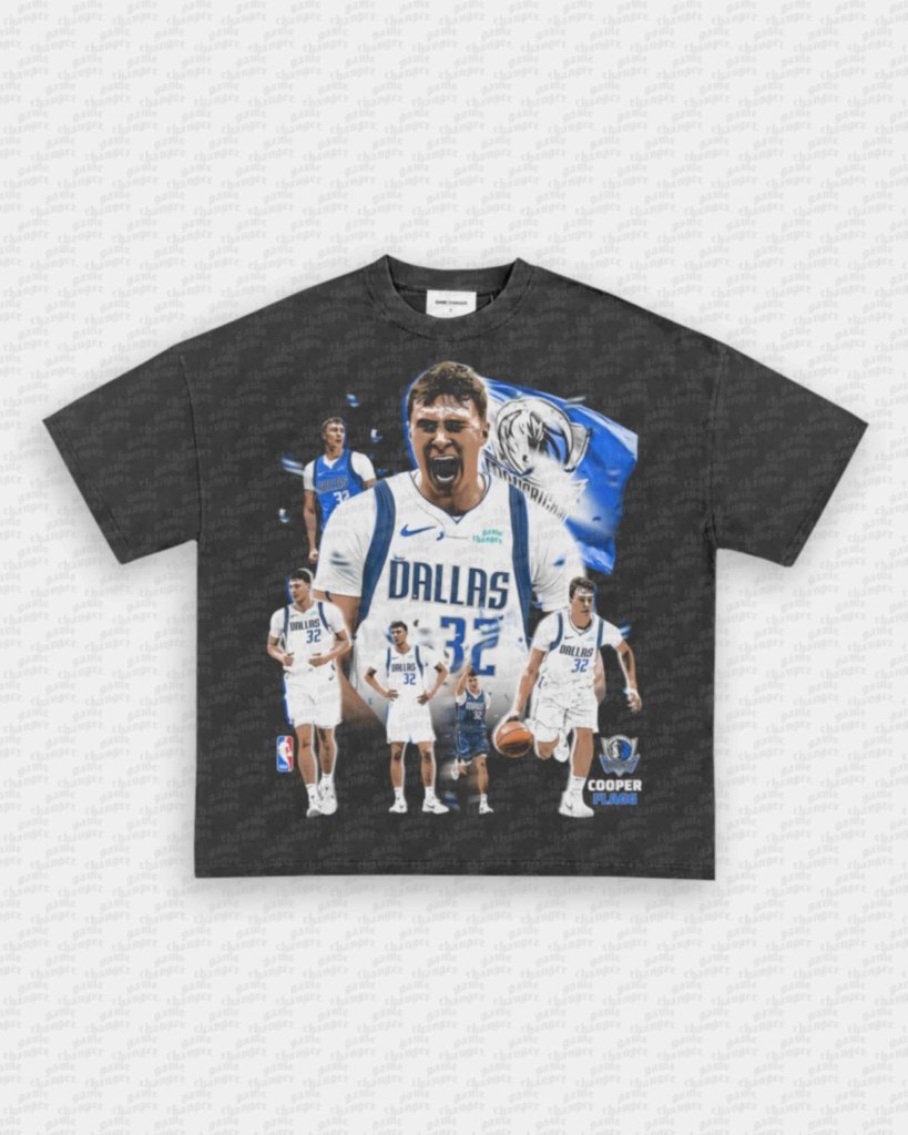 MAVS COOPER FLAGG TEE - VIP - GAME CHANGERS - GAME CHANGERS GRAPHIC TEE