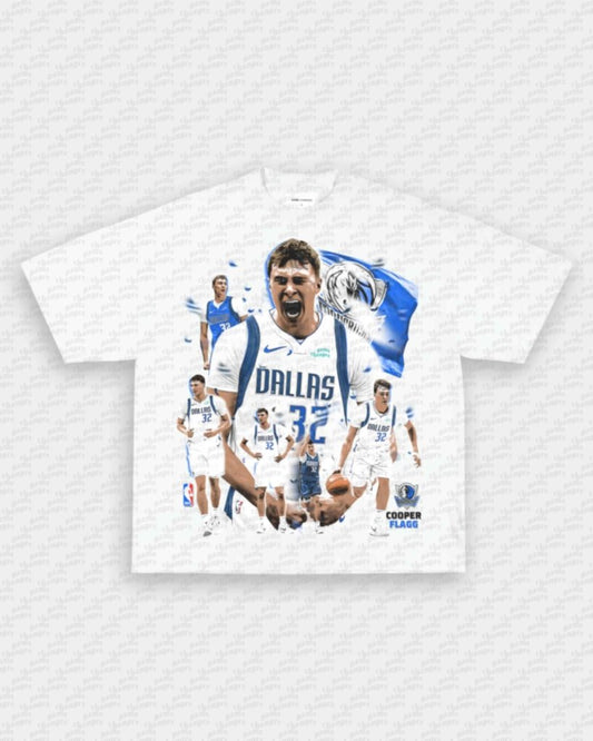 MAVS COOPER FLAGG TEE - VIP - GAME CHANGERS - GAME CHANGERS GRAPHIC TEE