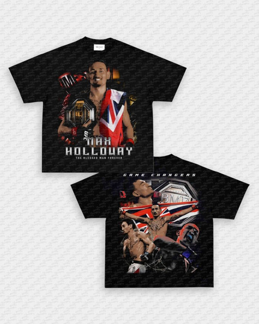 MAX HOLLOWAY V2 TEE - [DS] - VIP - GAME CHANGERS - GAME CHANGERS GRAPHIC TEE