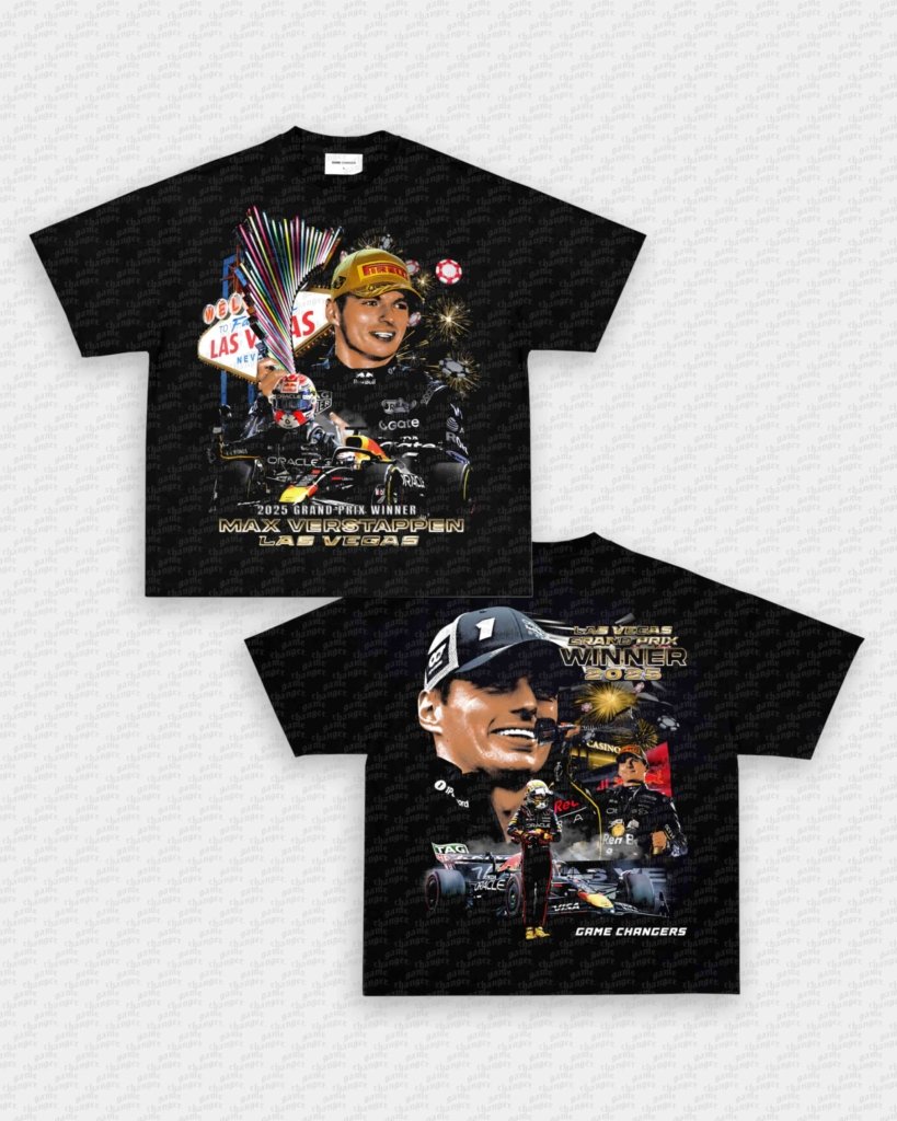 MAX VERSTAPPEN V5 TEE - [DS] - VIP - GAME CHANGERS - GAME CHANGERS GRAPHIC TEE