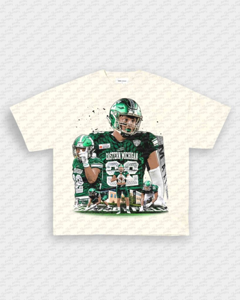 MAXX CROSBY - EASTERN MICHIGAN TEE - VIP - GAME CHANGERS GRAPHIC TEE