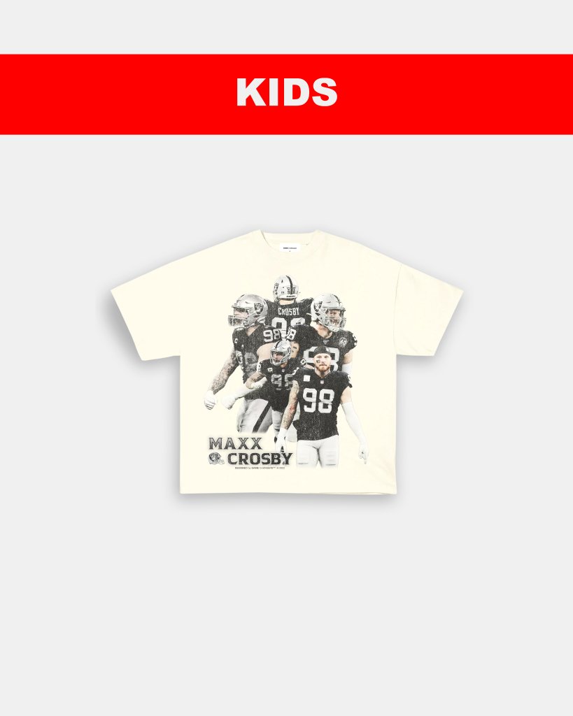 MAXX CROSBY - KIDS TEE - VIP - GAME CHANGERS TEE