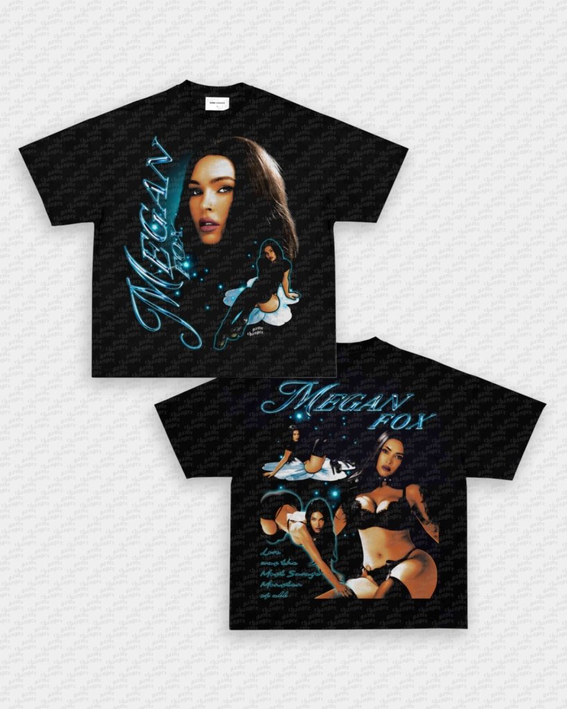 MEGAN FOX V5 TEE - [DS] - VIP - GAME CHANGERS - GAME CHANGERS GRAPHIC TEE