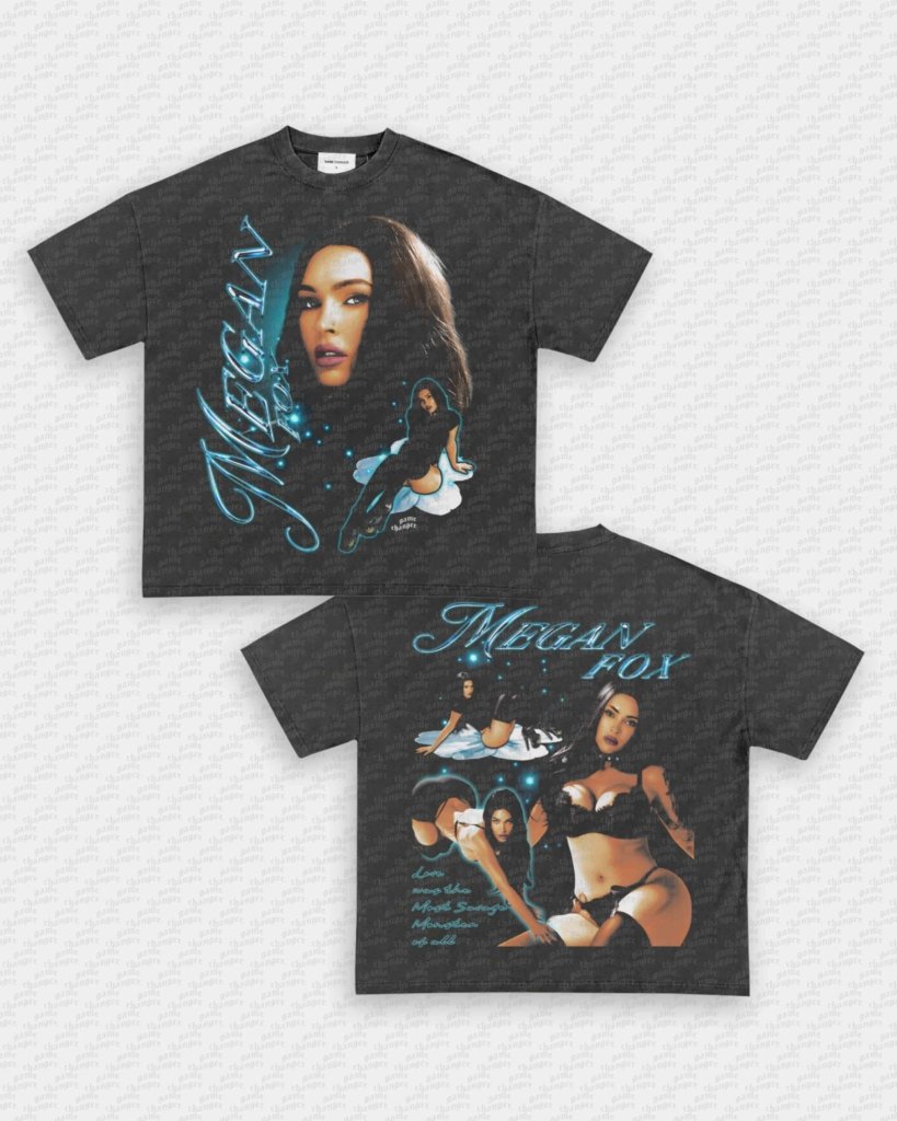 MEGAN FOX V5 TEE - [DS] - VIP - GAME CHANGERS - GAME CHANGERS GRAPHIC TEE