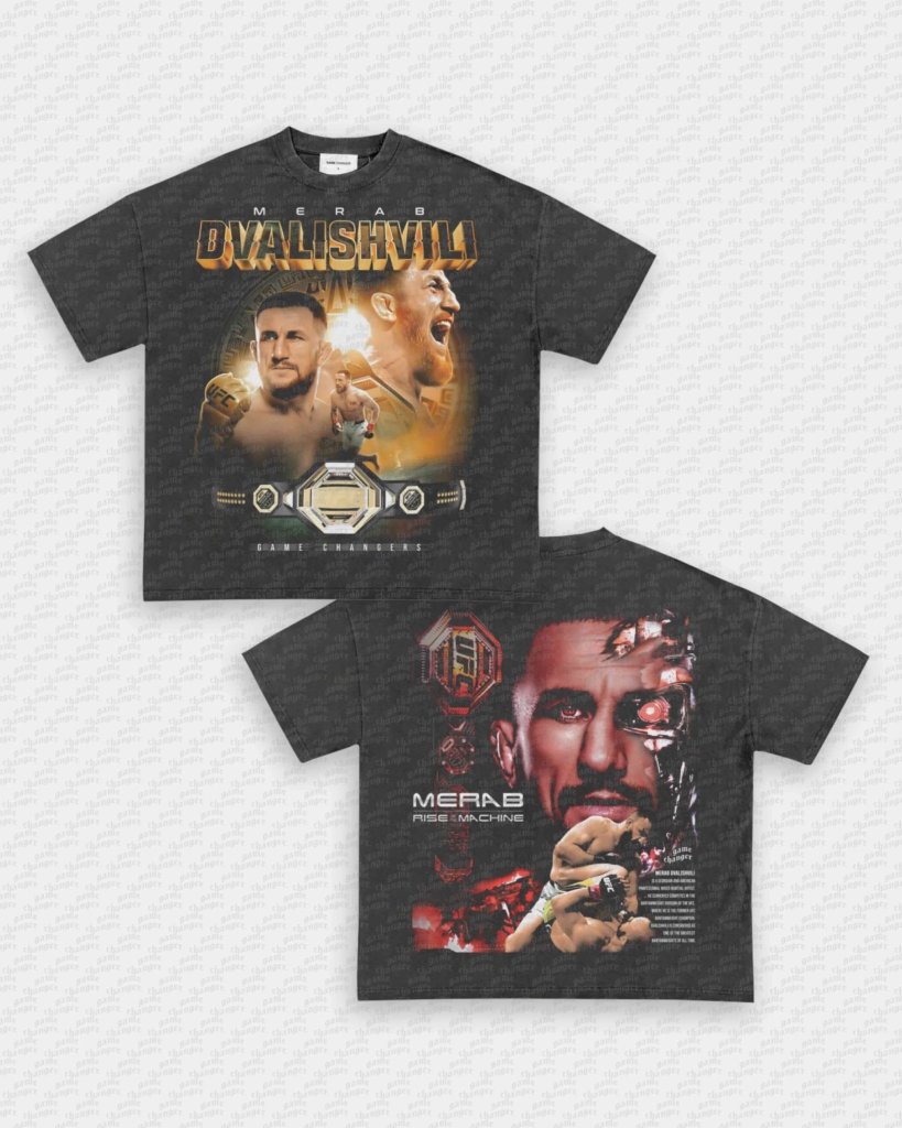 MERAB DVALISHVILI TEE - [DS] - VIP - GAME CHANGERS - GAME CHANGERS GRAPHIC TEE