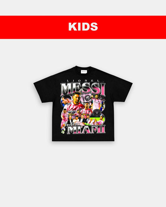 MESSI - INTER MIAMI - KIDS TEE - VIP - GAME CHANGERS TEE