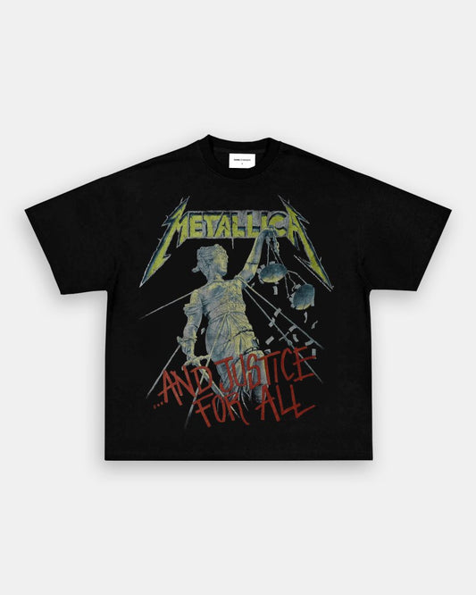 METALLICA AND JUSTICE FOR ALL TEE - VIP - GAME CHANGERS - GAME CHANGERS GRAPHIC TEE