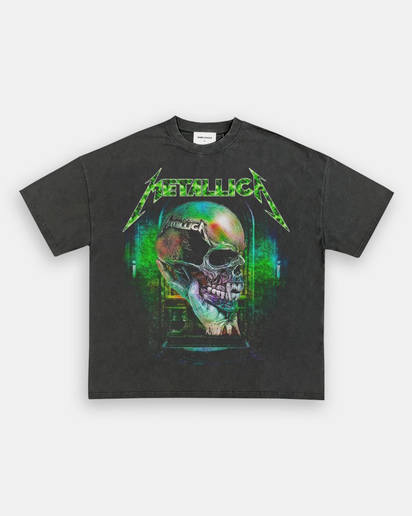 METALLICA - GREEN SKULL TEE - VIP - GAME CHANGERS - GAME CHANGERS GRAPHIC TEE