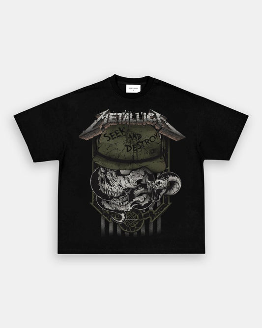 METALLICA SEEK AND DESTROY TEE - VIP - GAME CHANGERS - GAME CHANGERS GRAPHIC TEE