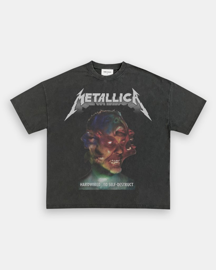METALLICA SELF DESTRUCT TEE - VIP - GAME CHANGERS - GAME CHANGERS GRAPHIC TEE