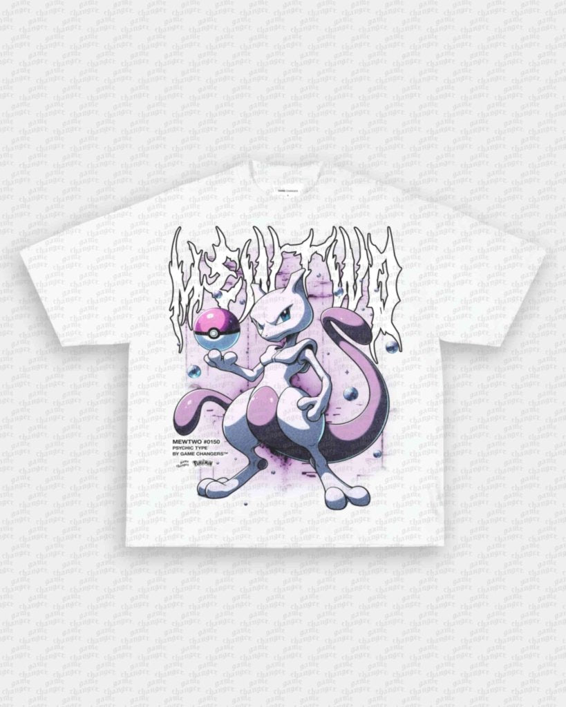 MEWTWO V2 TEE - VIP - GAME CHANGERS - GAME CHANGERS GRAPHIC TEE