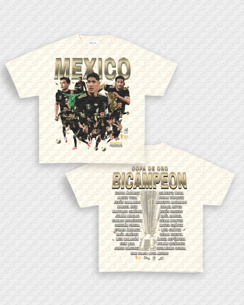 MEXICO BICAMPEON TEE - [DS] - VIP - GAME CHANGERS - GAME CHANGERS GRAPHIC TEE