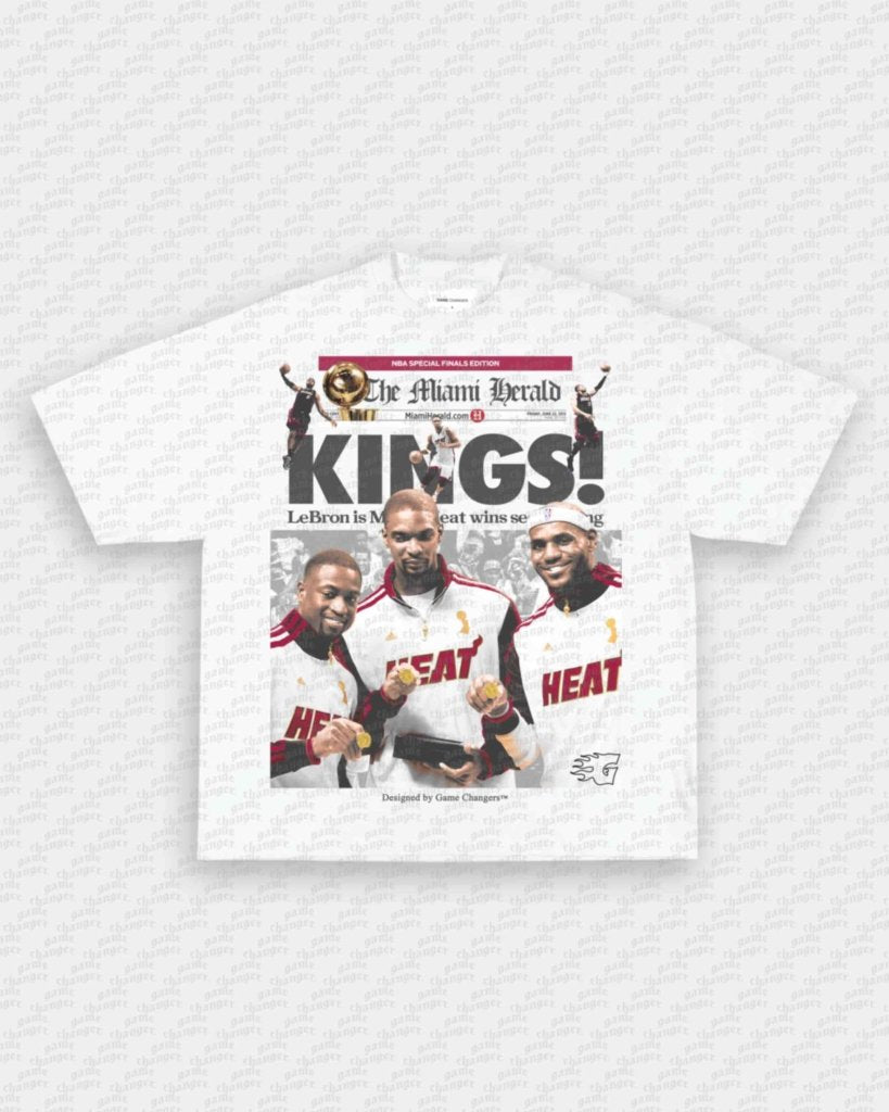 MIAMI BIG 3 TEE - VIP - GAME CHANGERS - GAME CHANGERS GRAPHIC TEE