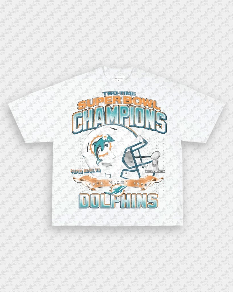 MIAMI DOLPHINS TEE - VIP - GAME CHANGERS GRAPHIC TEE