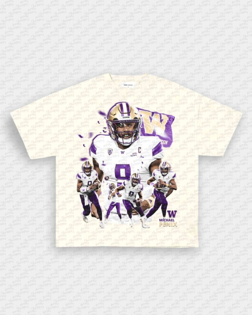 MICHAEL PENIX - WASHINGTON V2 TEE - VIP - GAME CHANGERS - GAME CHANGERS GRAPHIC TEE