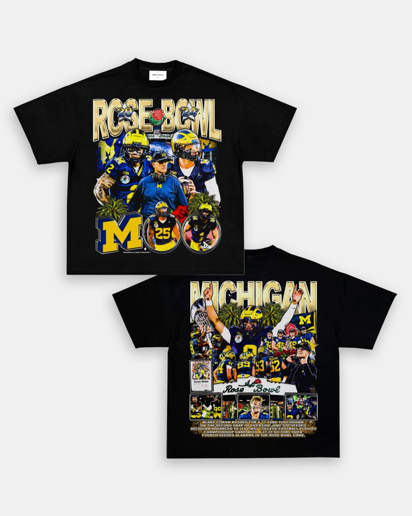 MICHIGAN - ROSE BOWL TEE - [DS] - VIP - GAME CHANGERS TEE