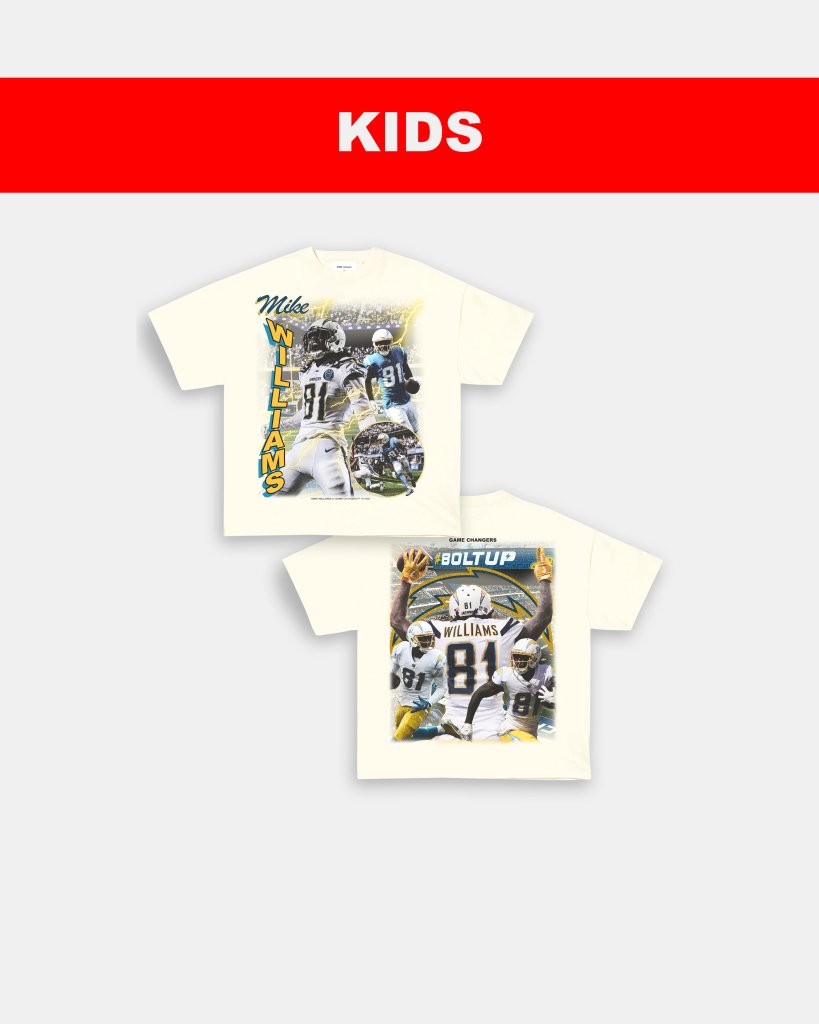 MIKE WILLIAMS - KIDS TEE [DS] - VIP - GAME CHANGERS TEE