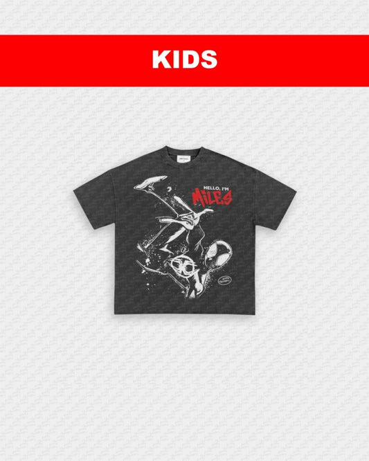 MILES MORALES V2 - KIDS TEE - VIP - GAME CHANGERS - GAME CHANGERS GRAPHIC TEE