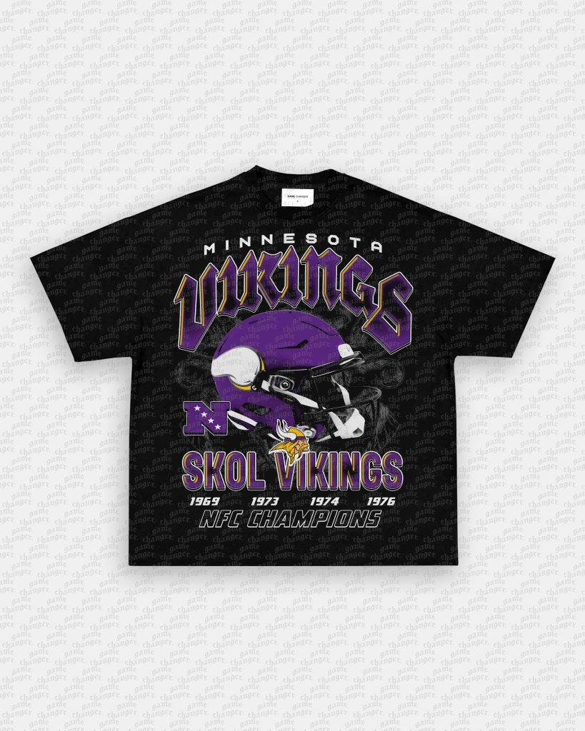 MINNESOTA VIKINGS TEE - VIP - GAME CHANGERS GRAPHIC TEE