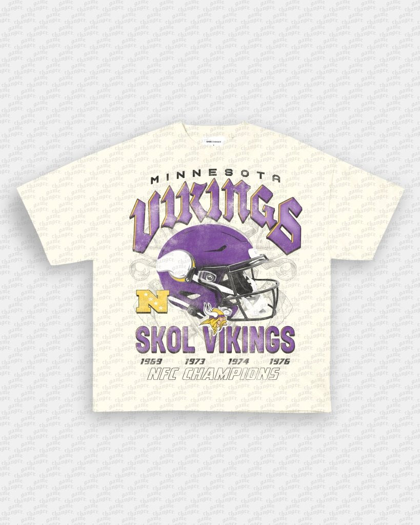 MINNESOTA VIKINGS TEE - VIP - GAME CHANGERS GRAPHIC TEE