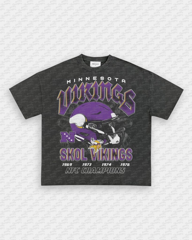 MINNESOTA VIKINGS TEE - VIP - GAME CHANGERS GRAPHIC TEE