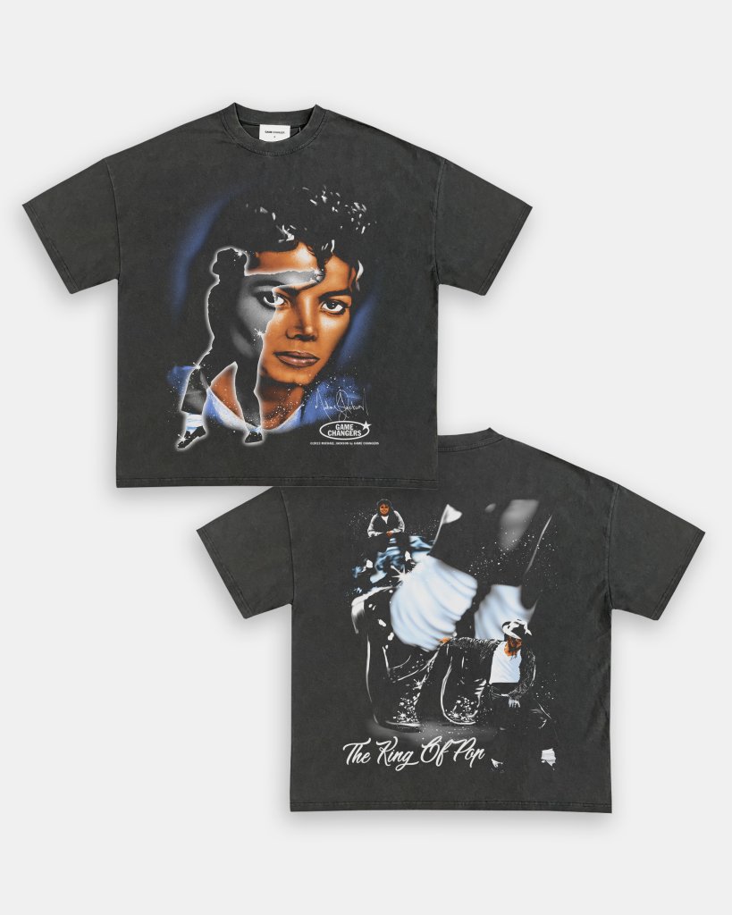 MJ - KING OF POP TEE - [DS] - VIP - GAME CHANGERS TEE